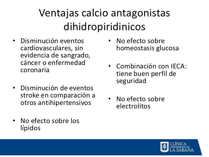calcioantagonistas